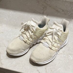 adidas Cream Athletic Shoes